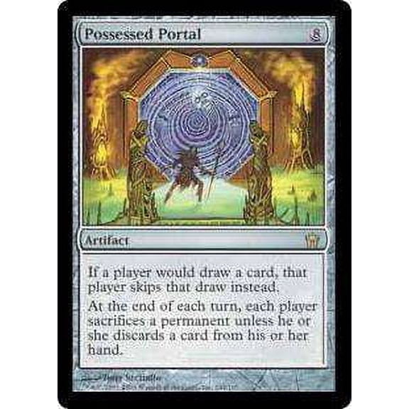 MtG Fifth Dawn Rare Possessed Portal #144