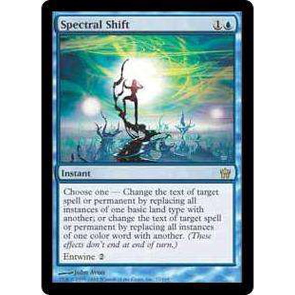 MtG Fifth Dawn Rare Spectral Shift #37