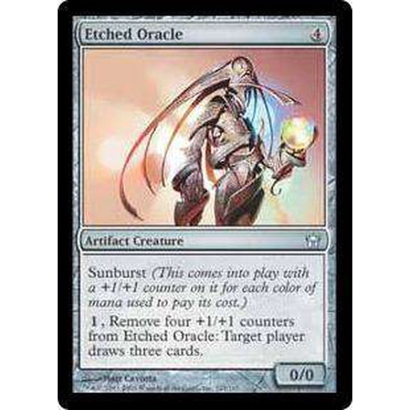 MtG Fifth Dawn Uncommon Etched Oracle #121