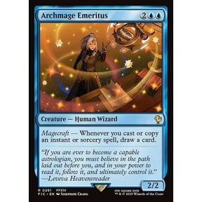 MtG Final Fantasy Commander Rare Archmage Emeritus #261