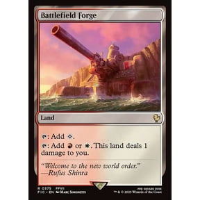 MtG Final Fantasy Commander Rare Battlefield Forge #375
