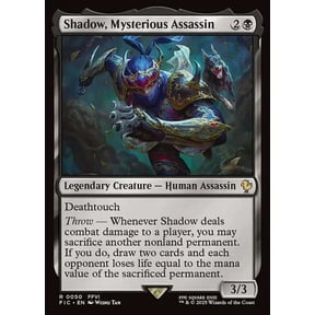 MtG Final Fantasy Commander Rare Shadow, Mysterious Assassin #50