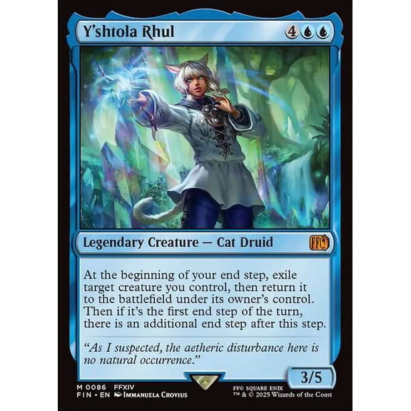 MtG Final Fantasy Mythic Rare Y'shtola Rhul #86