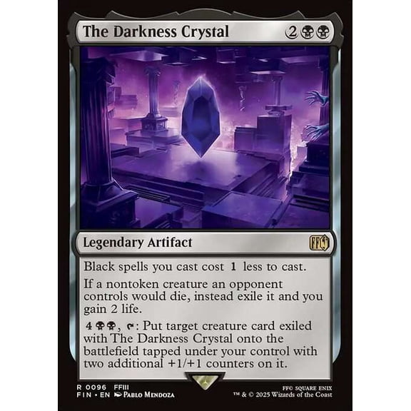 MtG Final Fantasy Rare The Darkness Crystal #96
