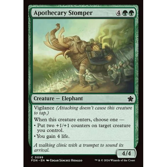 MtG Foundations Common Apothecary Stomper #99