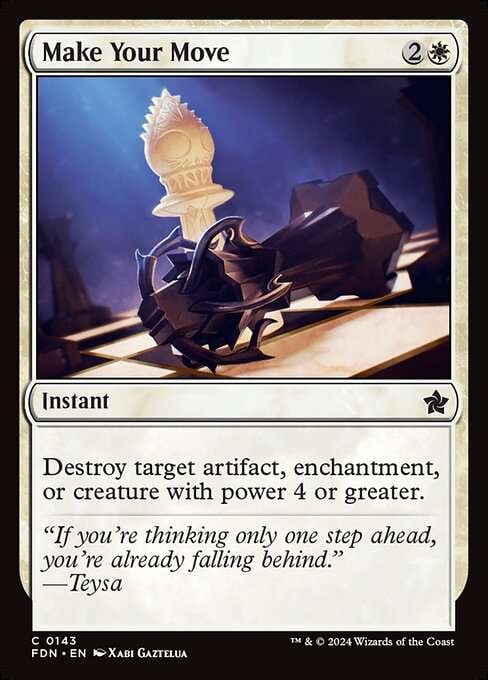 MtG Foundations Common Make Your Move #143 - Walmart.com