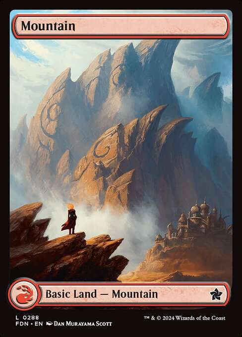 mtg mountain cards Magic The Gathering, Secret Lair: Mountain, Go – Card Monster Games main image 1