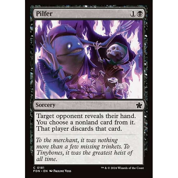 MtG Foundations Common Pilfer #181