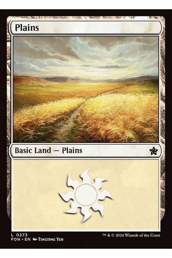 MtG Foundations Common Plains #273