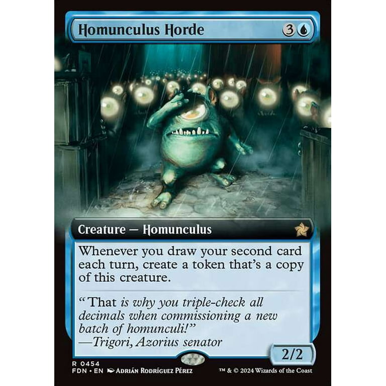 C*s様 MMR Homunculus (最終値下げ) Homunculus Horde Foundations Collectors | Magic | CardTrader