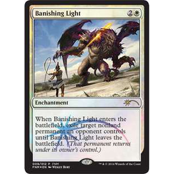 MtG Friday Night Magic Promo Banishing Light [FNM 2014]