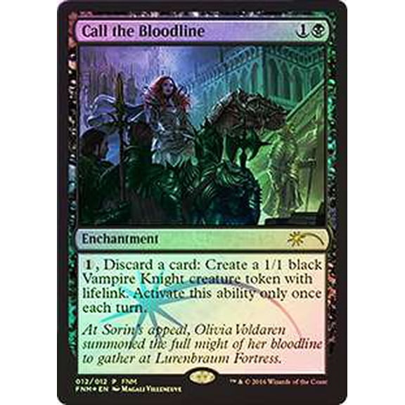 MtG Friday Night Magic Promo Call the Bloodline [FNM 2016]