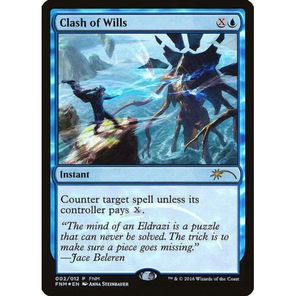 MtG Friday Night Magic Promo Clash of Wills [FNM 2016]