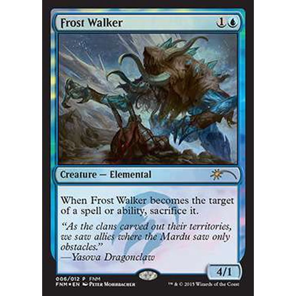 MtG Friday Night Magic Promo Frost Walker [FNM 2015]