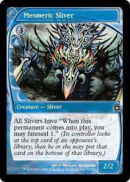 MtG Future Sight Common Mesmeric Sliver (Foil) #53 - Walmart.com