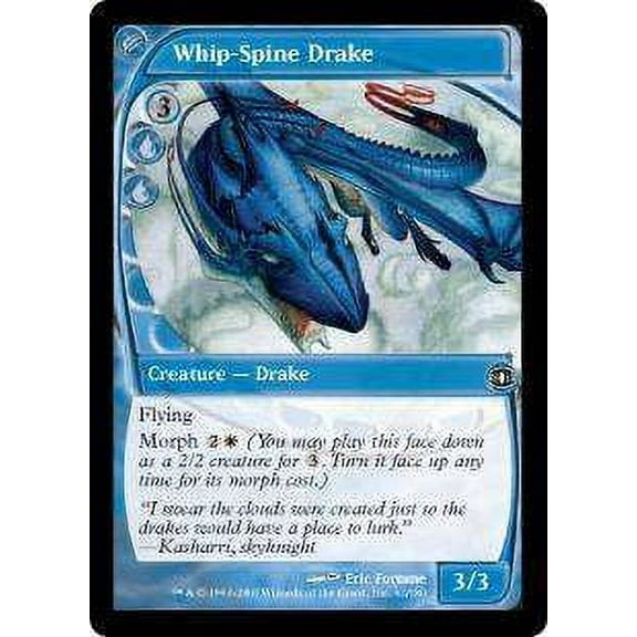 MtG Future Sight Common Whip-Spine Drake (Foil) #62