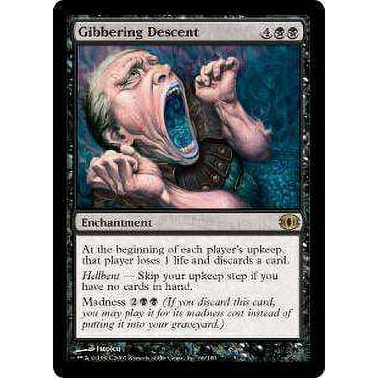 MtG Future Sight Rare Gibbering Descent #66 - Walmart.com