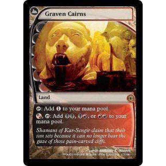 MtG Future Sight Rare Graven Cairns #175
