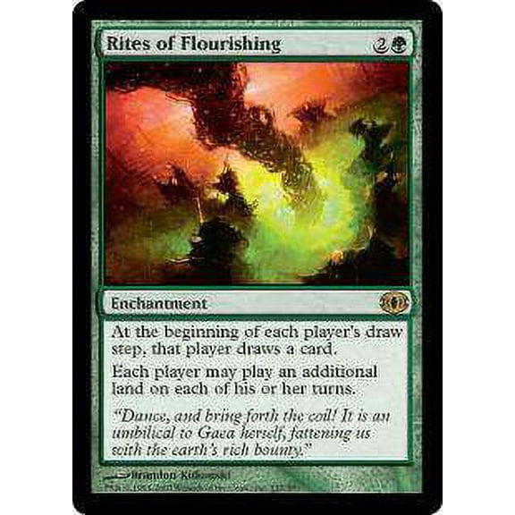 MtG Future Sight Rare Rites of Flourishing #137