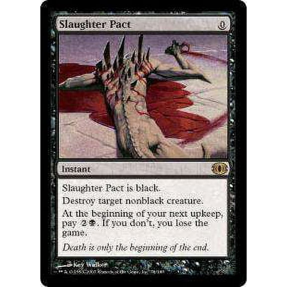 MtG Future Sight Rare Slaughter Pact #78