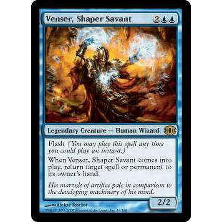 MtG Future Sight Rare Venser, Shaper Savant #46 - Walmart.com