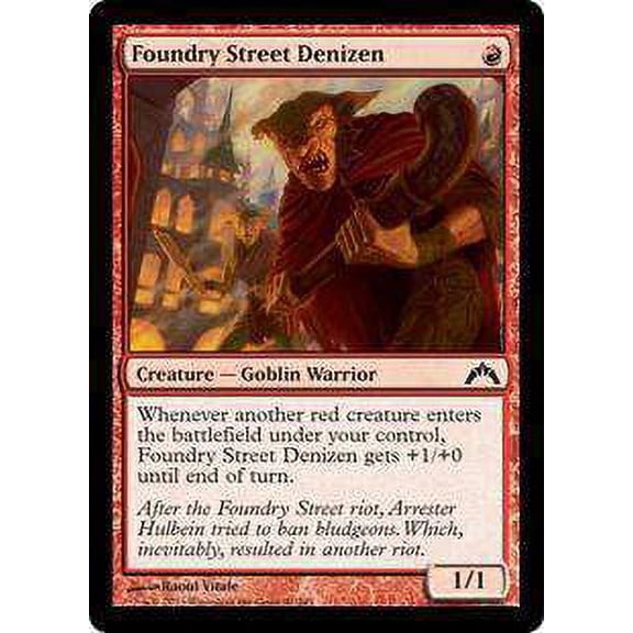 MtG Gatecrash Common Foundry Street Denizen (Foil)