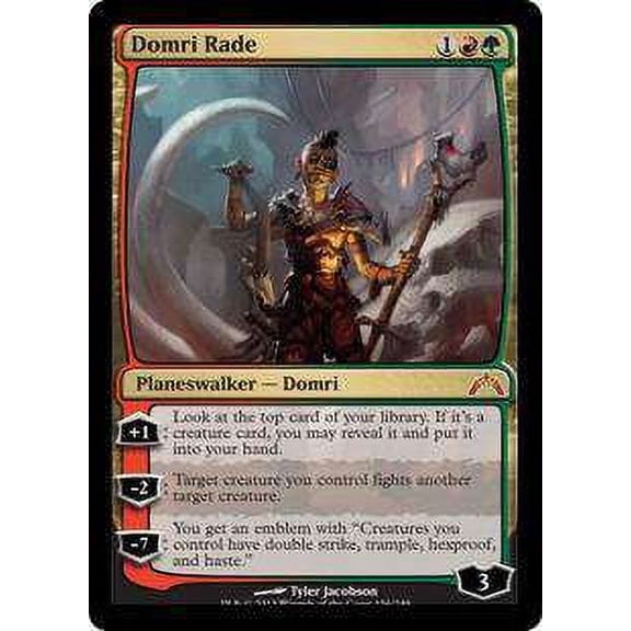 MtG Gatecrash Mythic Rare Domri Rade (Foil) #156