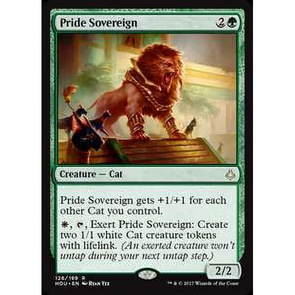 MtG Hour of Devastation Rare Pride Sovereign #126
