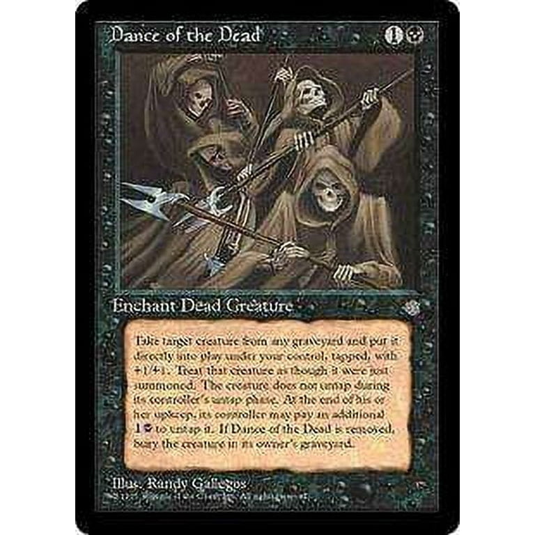 MTG Dance of the Dead 4枚 MtG Ice Age Uncommon Dance of the Dead - Walmart.com