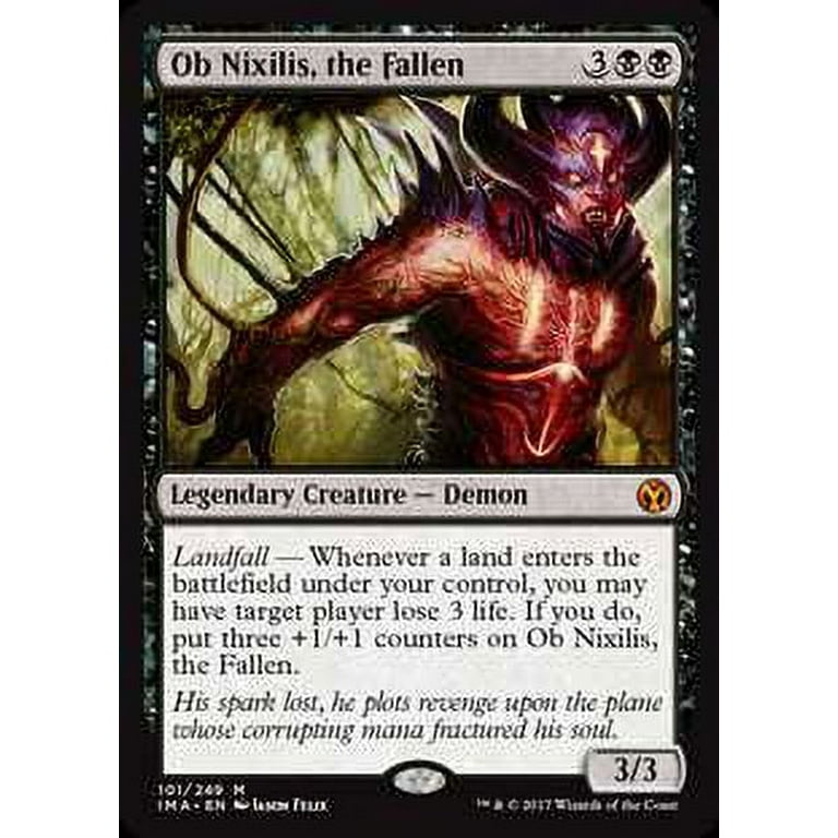 MtG Iconic Masters Mythic Rare Ob Nixilis, the Fallen - Walmart.com