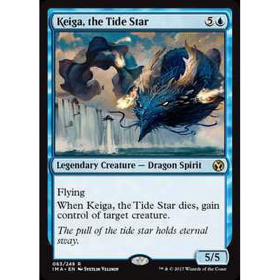 MtG Iconic Masters Rare Keiga, the Tide Star #63