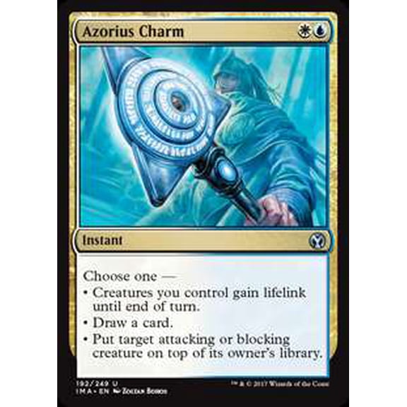 MtG Iconic Masters Uncommon Azorius Charm #192