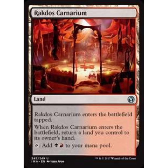 MtG Iconic Masters Uncommon Rakdos Carnarium #245