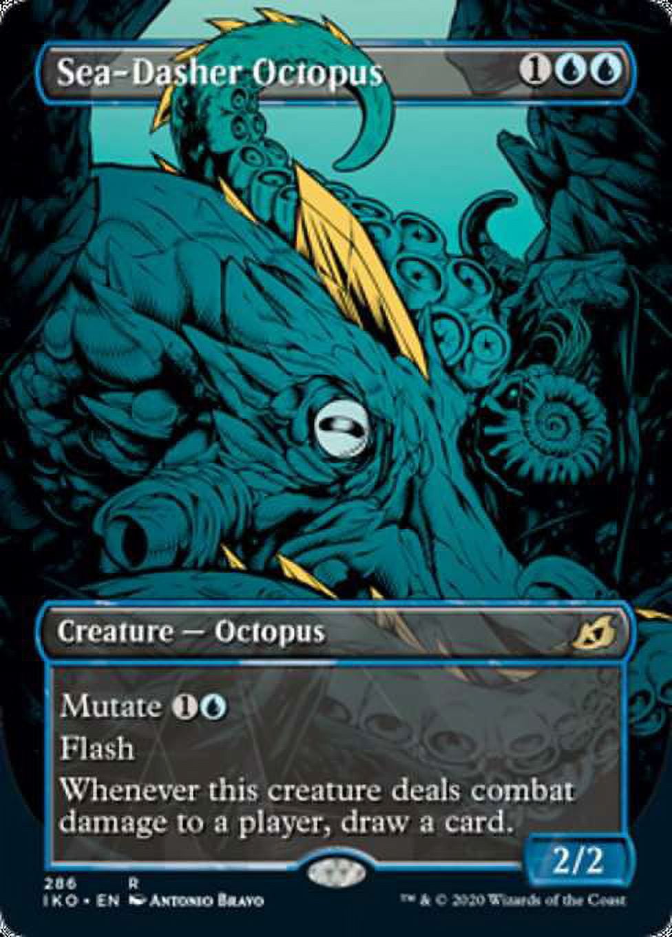mtg ikoria showcase cards Boneyard Lurker (Showcase) [Ikoria: Lair of Behemoths] main image 0
