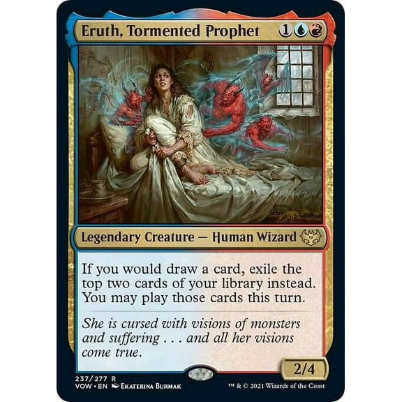 MtG Innistrad: Crimson Vow Rare Eruth, Tormented Prophet #237