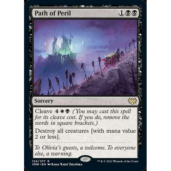 MtG Innistrad: Crimson Vow Rare Path of Peril #124