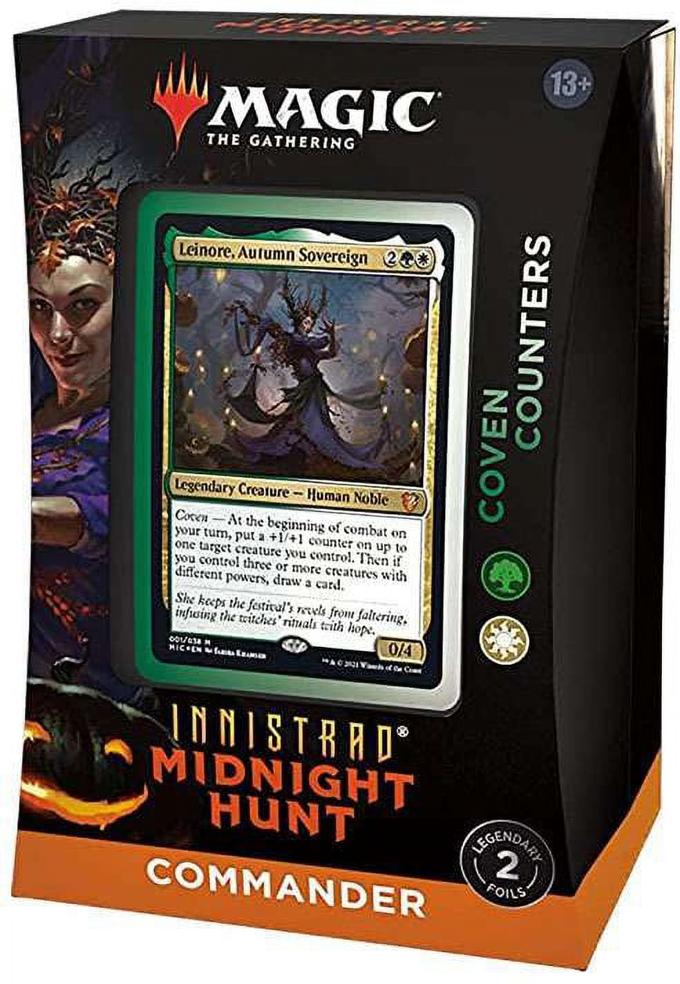MtG Innistrad Midnight Hunt Coven Counters Commander Deck