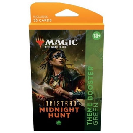 Magic TCG Magic: The Gathering Midnight Hunt Theme Booster - Green