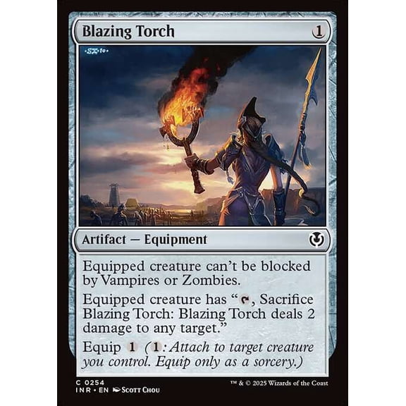 MtG Innistrad Remastered Common Blazing Torch #254