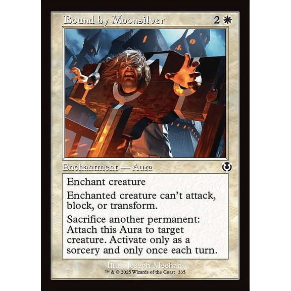 MtG Innistrad Remastered Common Bound by Moonsilver (Classic Frame) #335