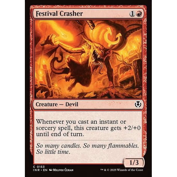 MtG Innistrad Remastered Common Festival Crasher (FOIL) #153
