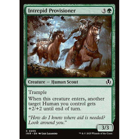 MtG Innistrad Remastered Common Intrepid Provisioner #205