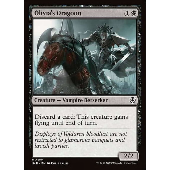 MtG Innistrad Remastered Common Olivia's Dragoon #127