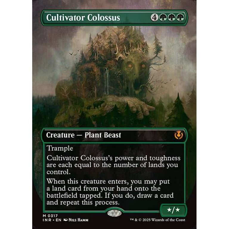Wizards Of The Coast Trading Card Cultivator Colossus - Magic: The  Gathering MTG Card From Innistrad: Crimson Vow (Mythic Rare, Near Mint)  Innistrad Crimson Vow Card