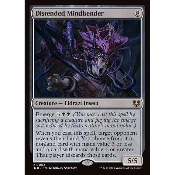 MtG Innistrad Remastered Rare Distended Mindbender #3
