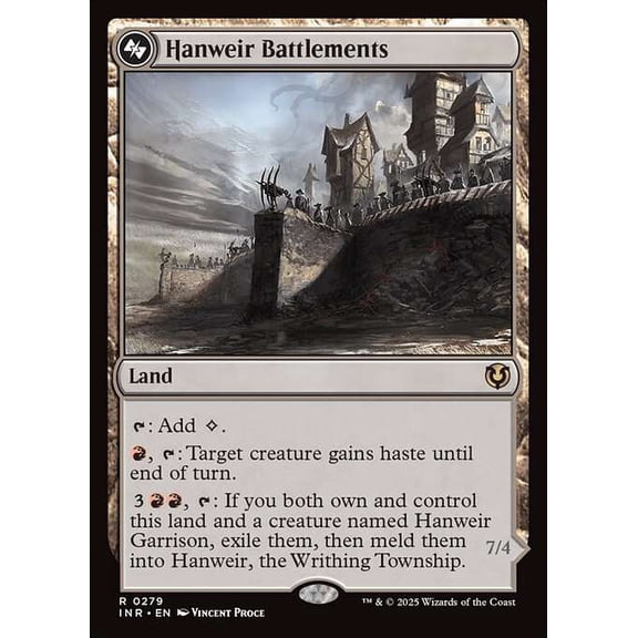 MtG Innistrad Remastered Rare Hanweir Battlements #279