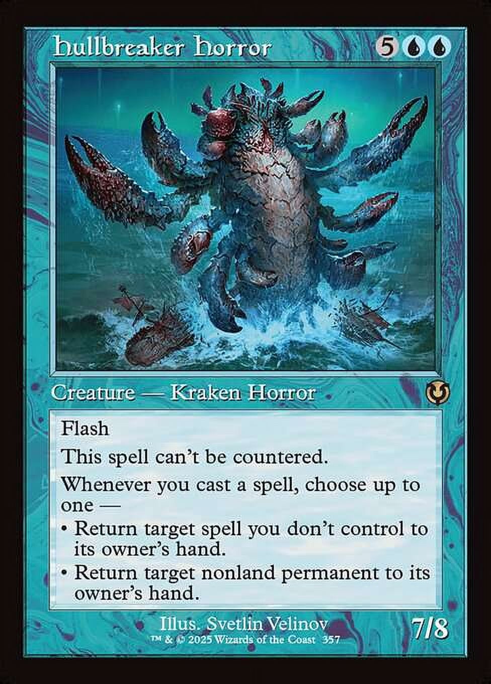 horror mtg cards Nightmare Horror Token Print main image 1