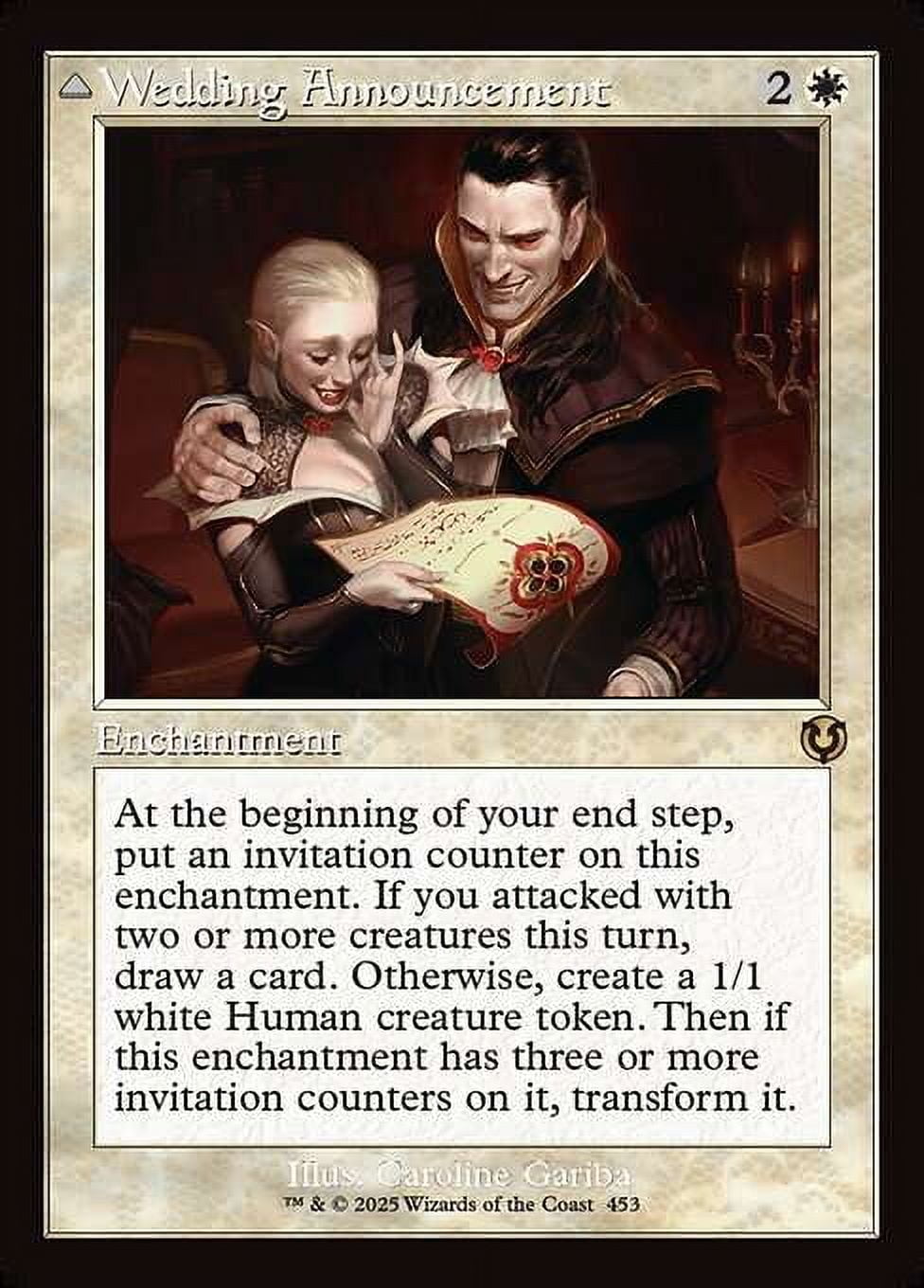 MtG Innistrad Remastered Rare Wedding Announcement // Wedding Festivity (Classic Frame) #453 - Walmart.com MtG Innistrad Remastered Rare Wedding Announcement // Wedding Festivity (Classic Frame) #453 - Walmart.com