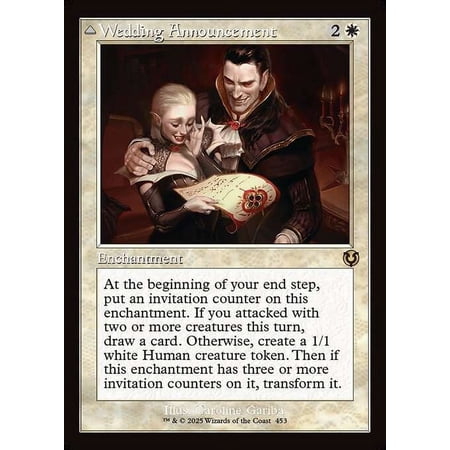 MtG Innistrad Remastered Rare Wedding Announcement // Wedding Festivity (Classic Frame) #453