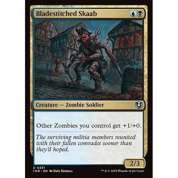 MtG Innistrad Remastered Uncommon Bladestitched Skaab #231